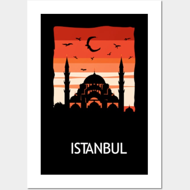 Istanbul Wall Art by TshirtMA